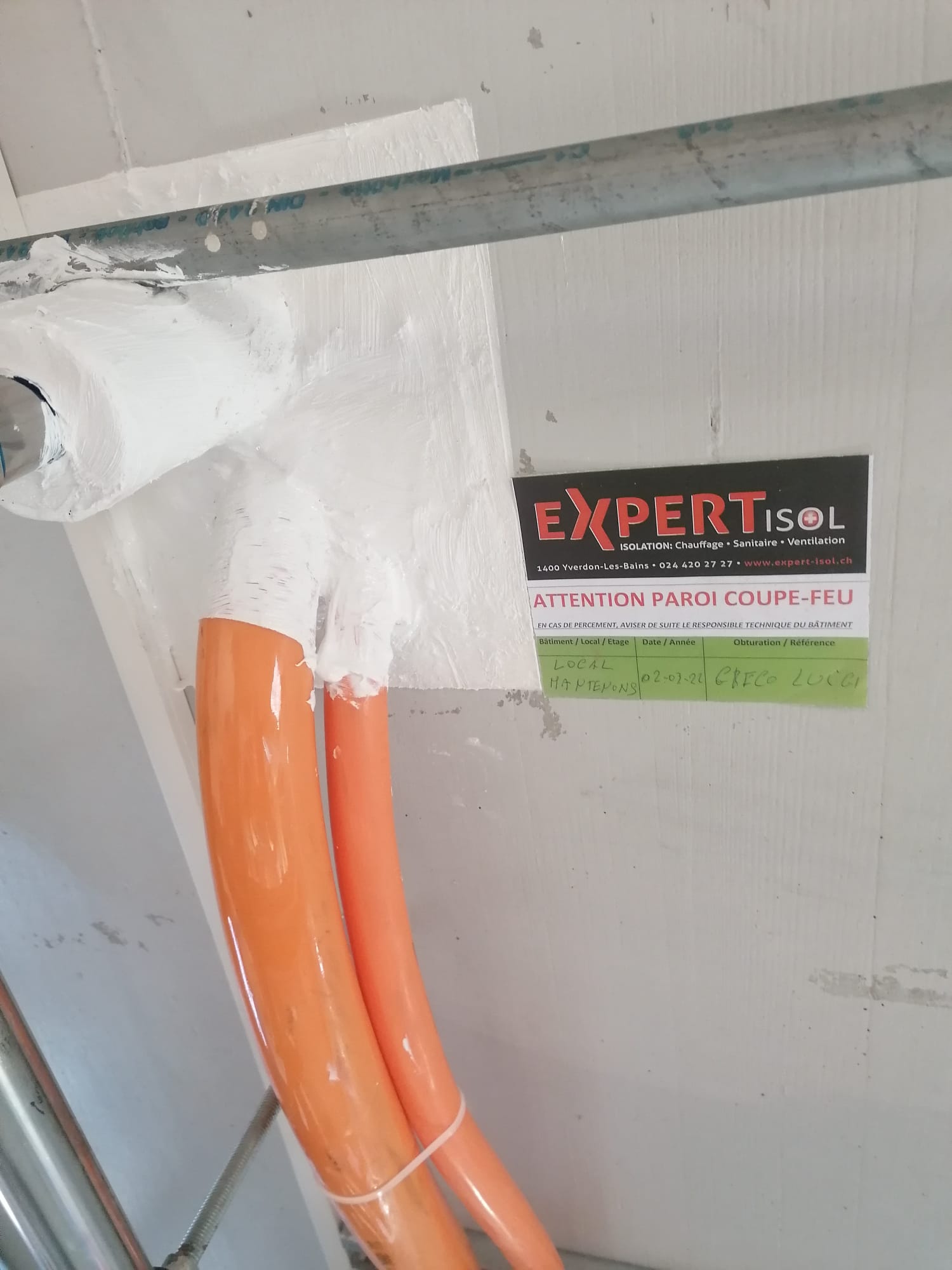 CoupeFeu Obturation Expert Isol